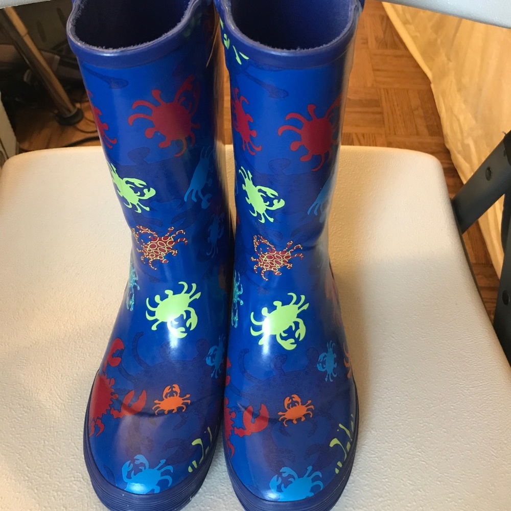 Llbean kids wellie boots size 3M